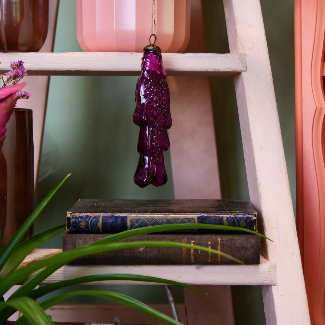 MADAM STOLTZ - Suspension poisson en verre recyclé