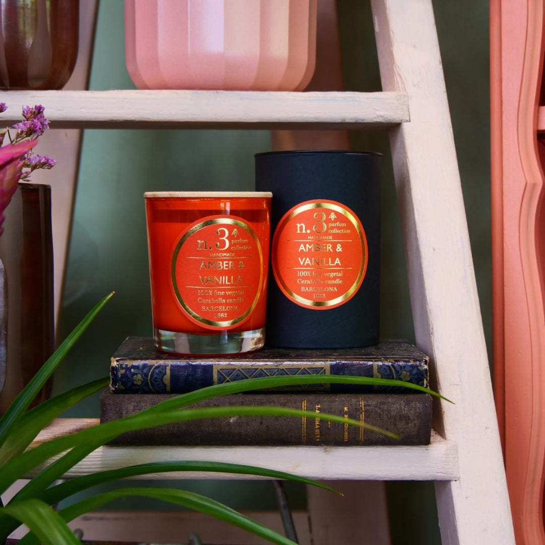 CERABELLA - Bougie parfumée N°3 Ambre & Vanille