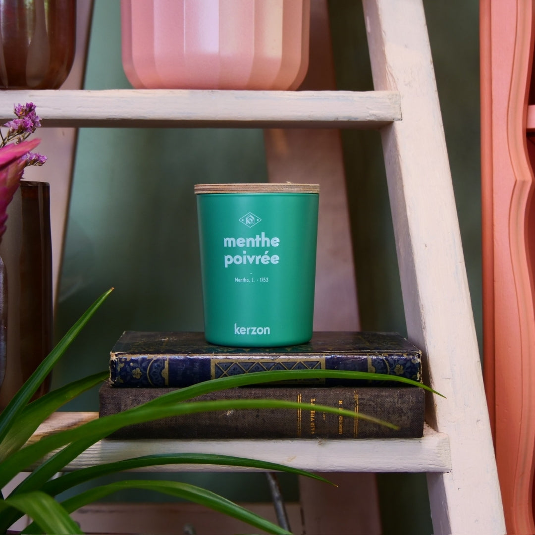 KERZON - Bougie parfumée - Menthe Poivrée