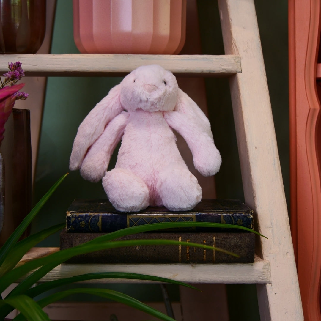 JELLY CAT - Peluche lapin uni