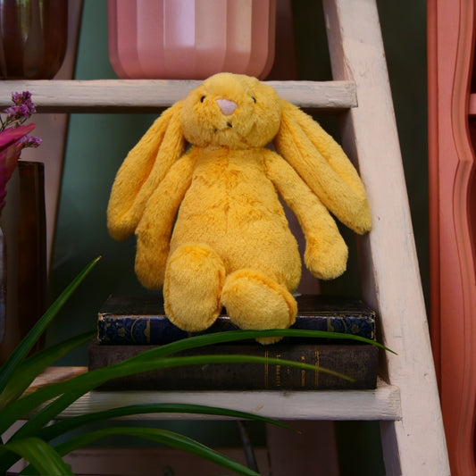 JELLY CAT - Peluche lapin uni