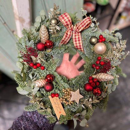 Atelier couronne Noël (ACOMPTE)