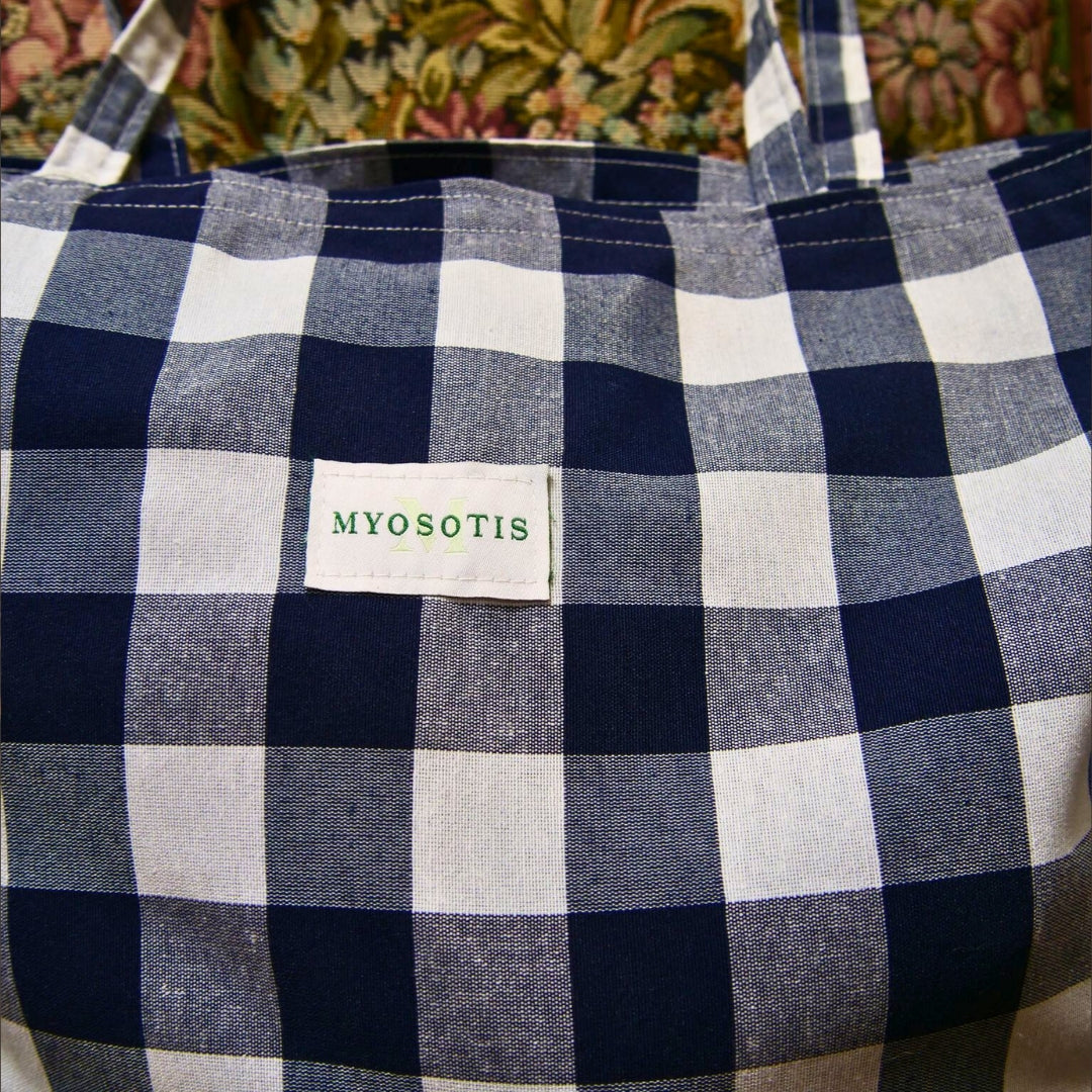 MYOSOTIS - Tote Bag Coloré orange et rose