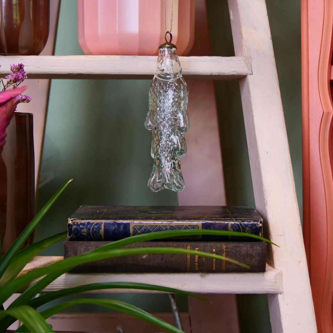 MADAM STOLTZ - Suspension poisson en verre recyclé