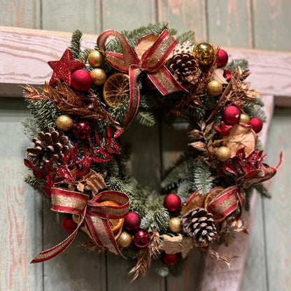 Atelier couronne Noël (ACOMPTE)