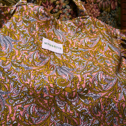 MYOSOTIS - Tote Bag Coloré orange et rose