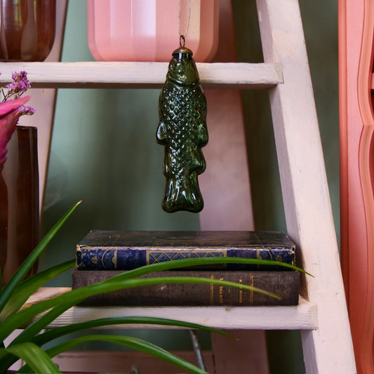 MADAM STOLTZ - Suspension poisson en verre recyclé