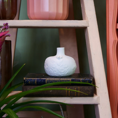RÄDER – Petit vase fleuri en porcelaine blanche