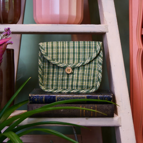 MADAM STOLTZ – Mini pochette matelassée