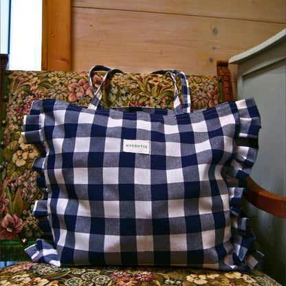 MYOSOTIS - Tote Bag Coloré orange et rose