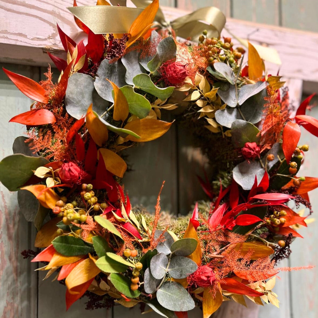 Atelier couronne d'automne (ACOMPTE)