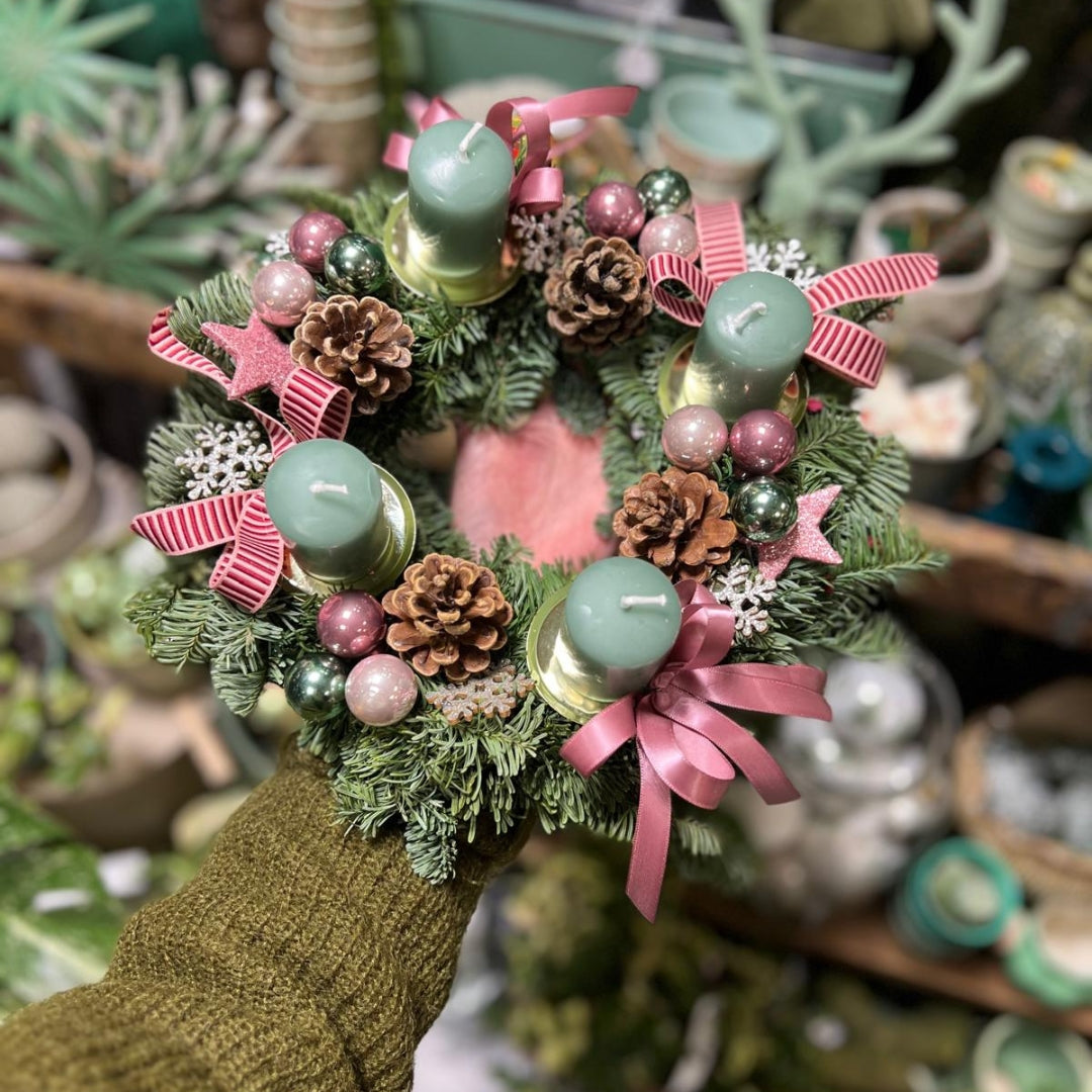 Atelier couronne Noël (ACOMPTE)