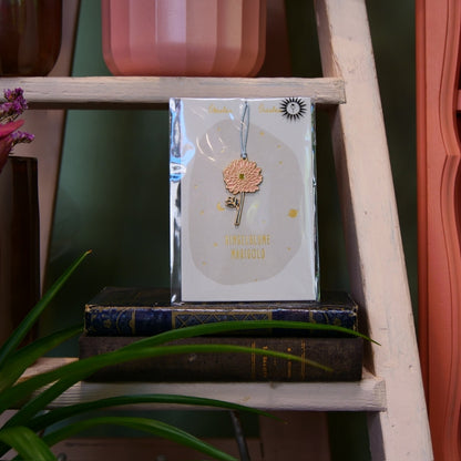 RÄDER – Collier signification mois en métal doré