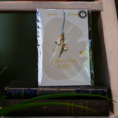 RÄDER – Collier signification mois en métal doré