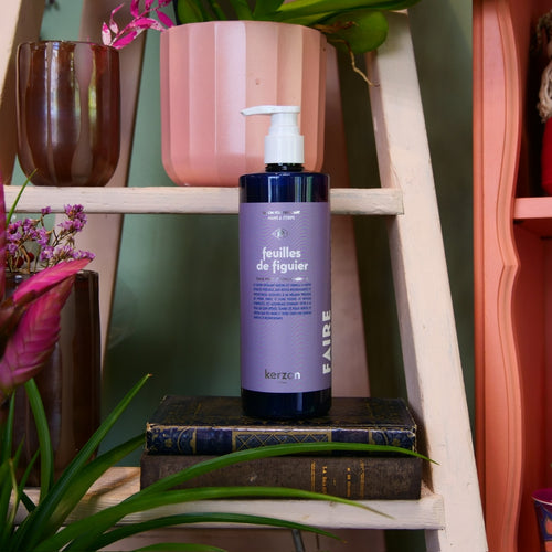 KERZON - Savon liquide naturel - Feuilles de Figuier