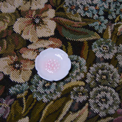 RÄDER – Mini coupelle fleurie en porcelaine