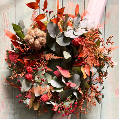 Atelier couronne d'automne (ACOMPTE)