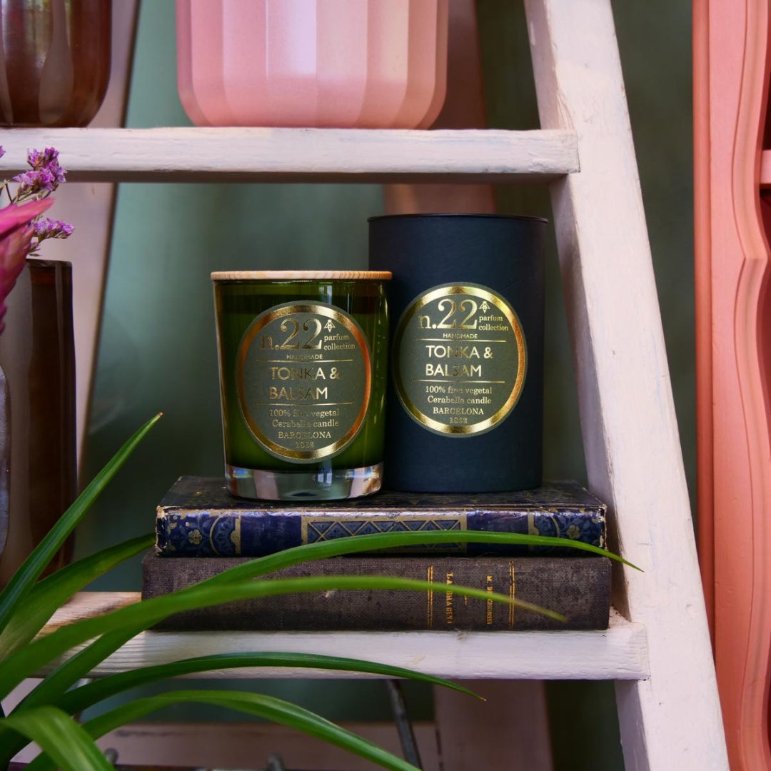 CERABELLA - Bougie parfumée N°22 Tonka & Sapin baumier