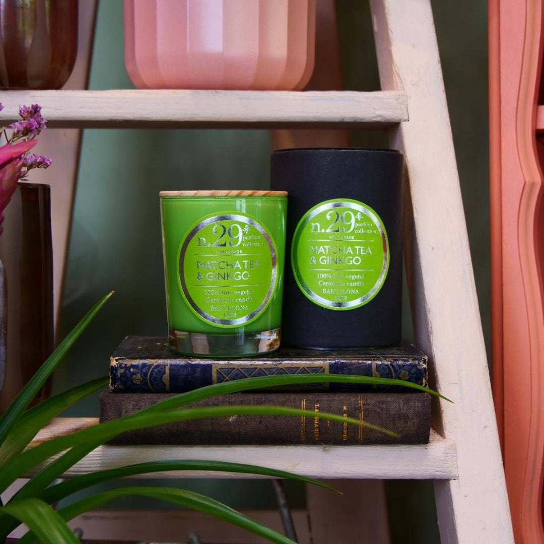 CERABELLA - Bougie parfumée N°29 Thé matcha & Ginkgo