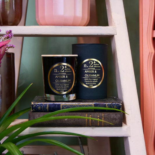 CERABELLA - Bougie parfumée N°2 Ambre & Oliban