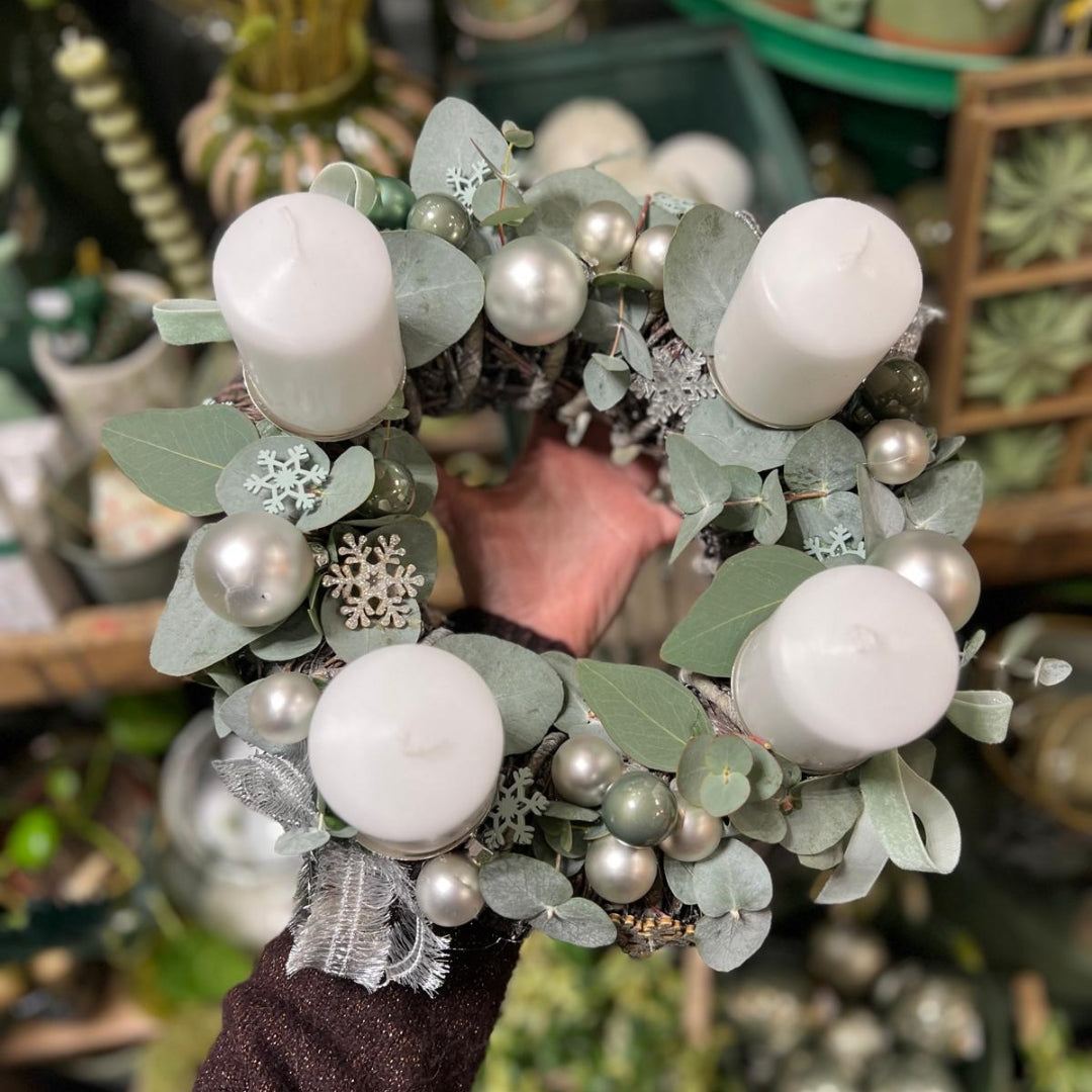 Atelier couronne Noël (ACOMPTE)
