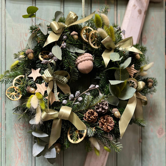 Atelier couronne Noël (ACOMPTE)