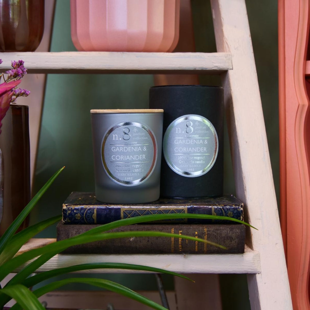 CERABELLA - Bougie parfumée N°8 Fleur de Gardenia & Coriandre