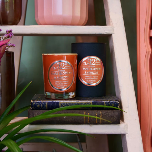 CERABELLA - Bougie parfumée N°32 Pétales de tiaré & Abricot