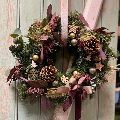 Atelier couronne Noël (ACOMPTE)
