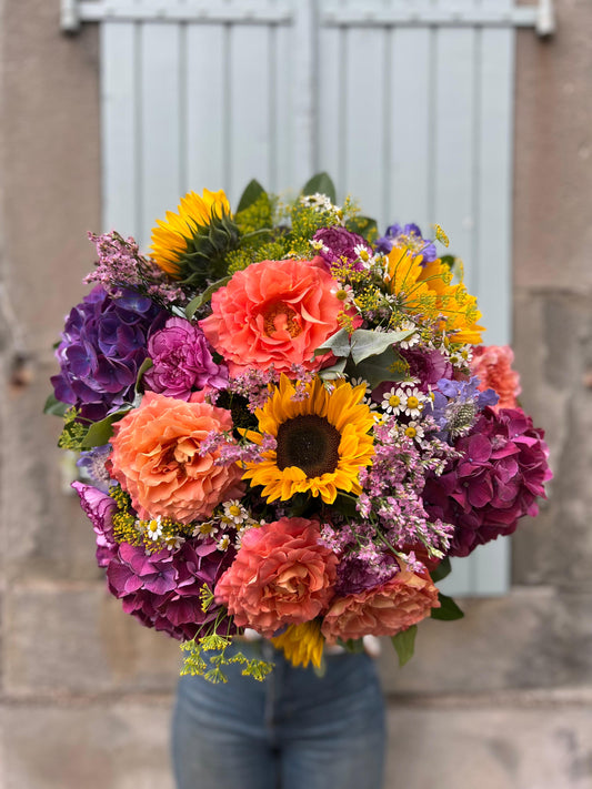 MYOSOTIS - Bouquet de fleurs fraîches - Tons colorés