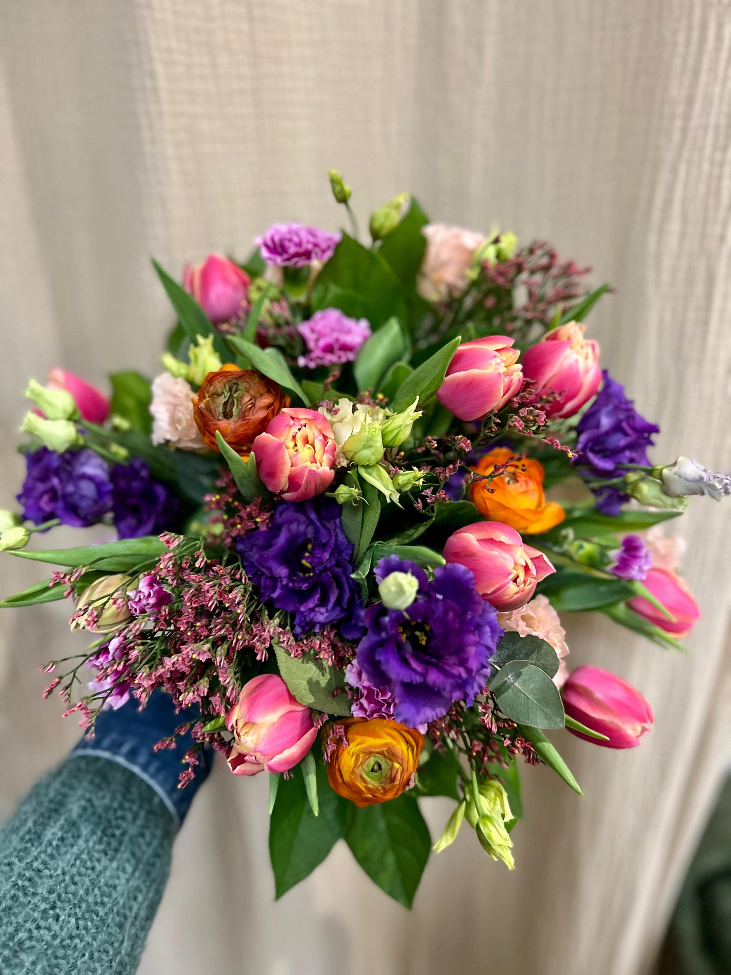 MYOSOTIS - Bouquet de fleurs fraîches - Tons colorés