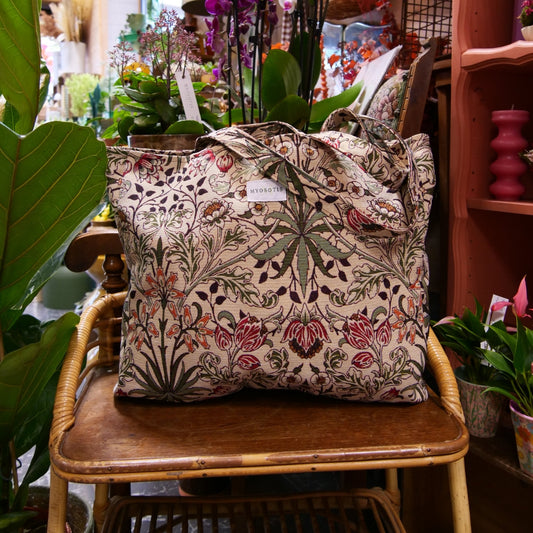 MYOSOTIS - Tote Bag en toile épaisse florale
