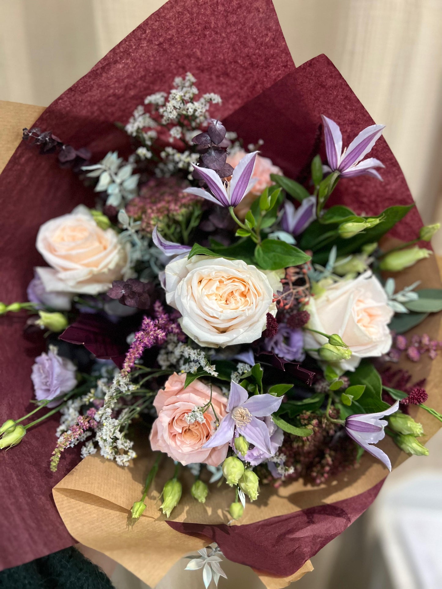 MYOSOTIS - Bouquet de fleurs fraîches - Tons pastel