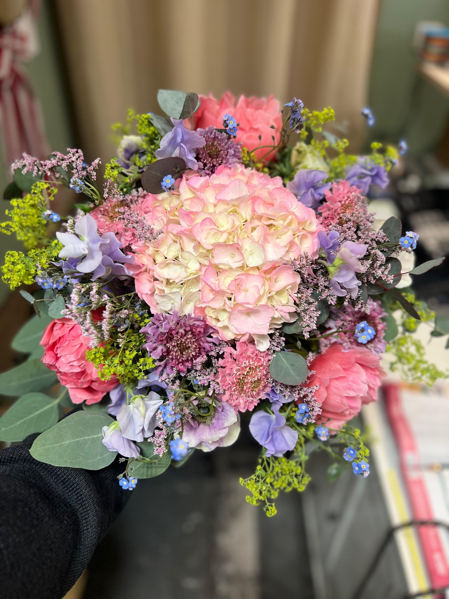 MYOSOTIS - Bouquet de fleurs fraîches - Tons pastel