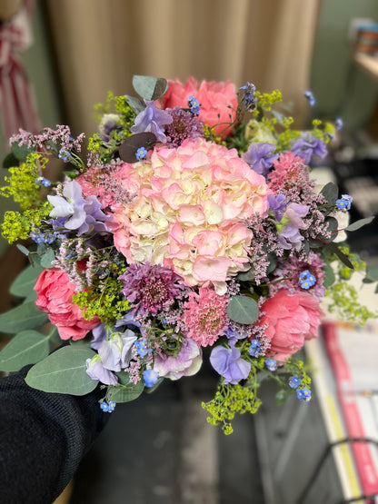 MYOSOTIS - Bouquet de fleurs fraîches - Tons pastel