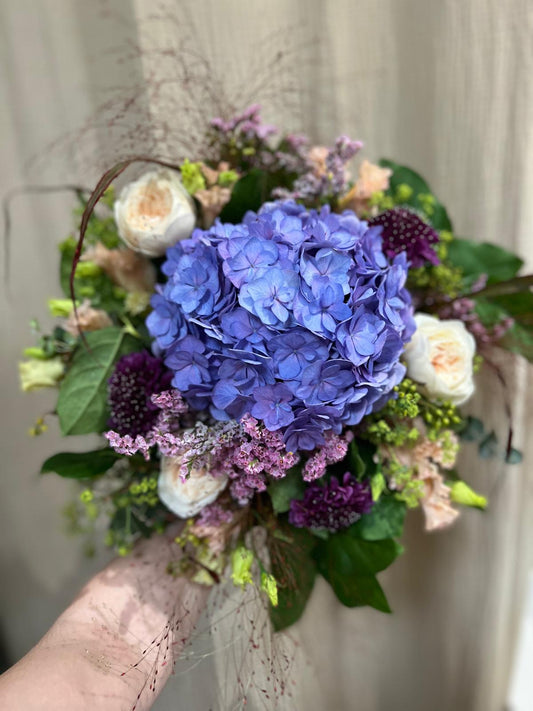 MYOSOTIS - Bouquet de fleurs fraîches - Tons violets & bleus